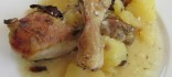 Cuixetes de pollastre al forn amb bolets i patates